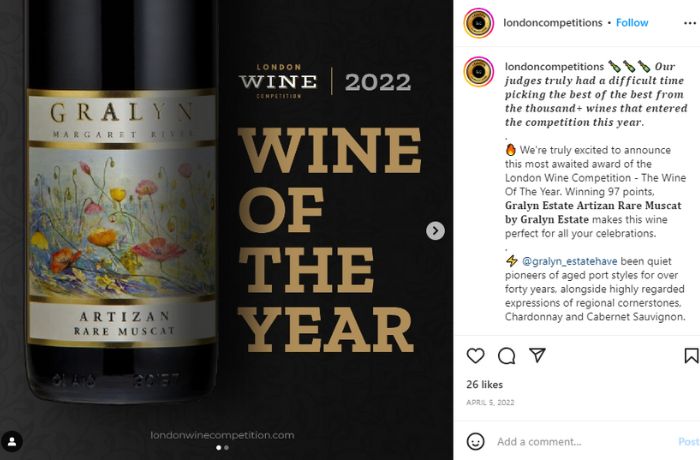 Wine Of The Year