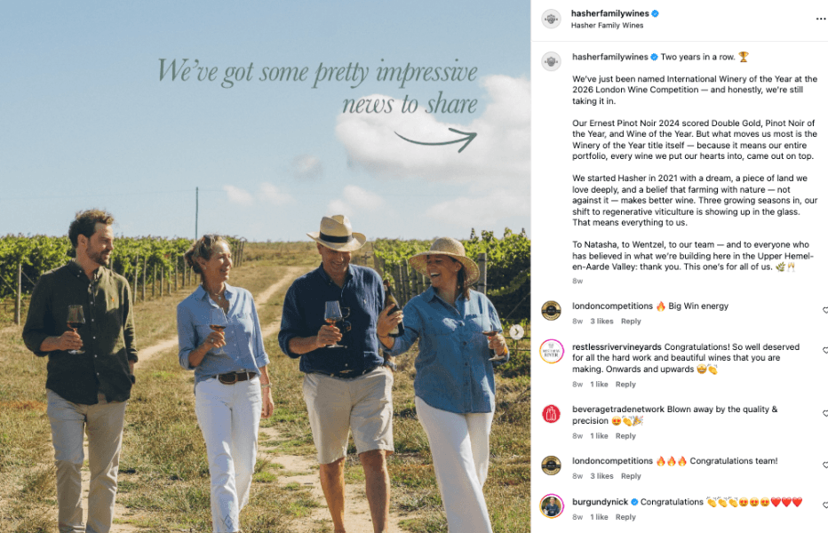 Hasher Family Wines