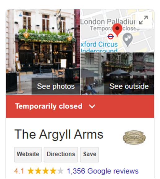 The Argyll Arms