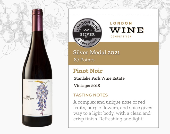 Pinot Noir by Stanlake Park Wine Estate