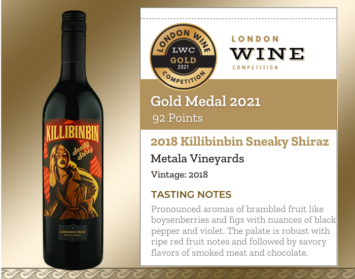 2018 Killibinbin Sneaky Shiraz