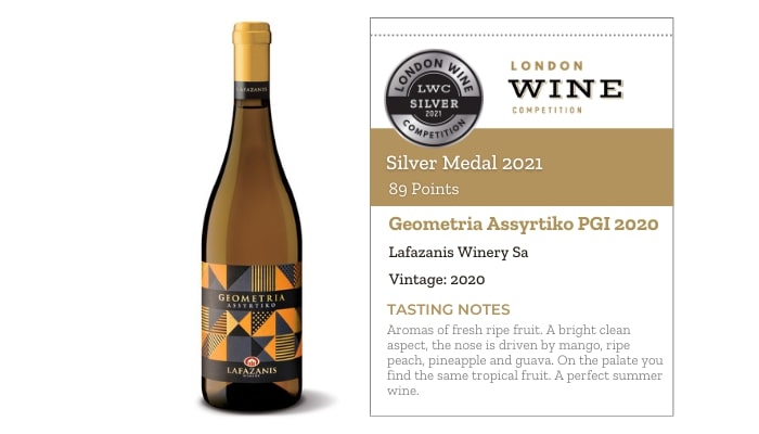 Geometria Assyrtiko PGI 2020 by Lafazanis Winery Sa