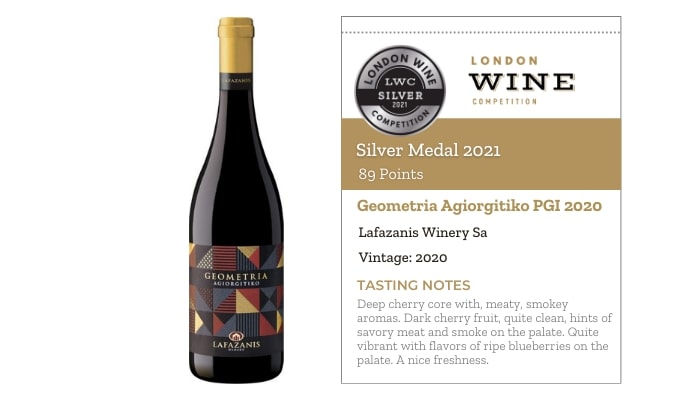 Geometria Agiorgitiko PGI 2020 by Lafazanis Winery Sa