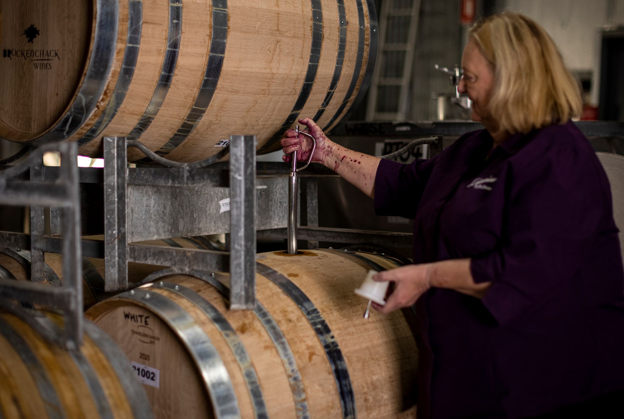 Joanne Irvine, Owner and Wine Maker