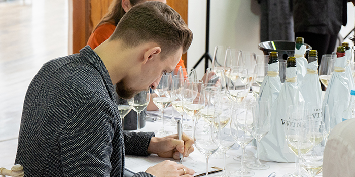 Piotr Pietras MS at 2019 London Wine Competition