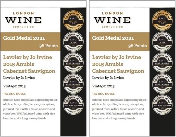 London Wine Competition Shelf Talker