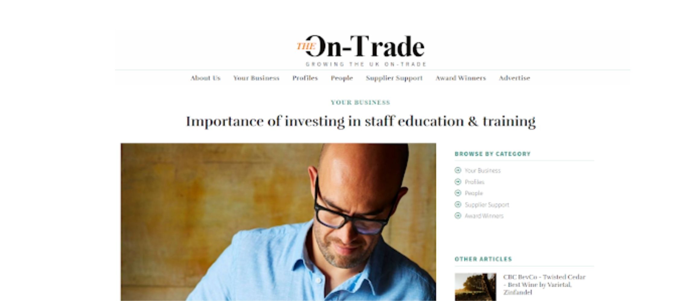 Photo for: Beverage Trade Network covers the UK Drinks Market with the launch of ‘The On-Trade’