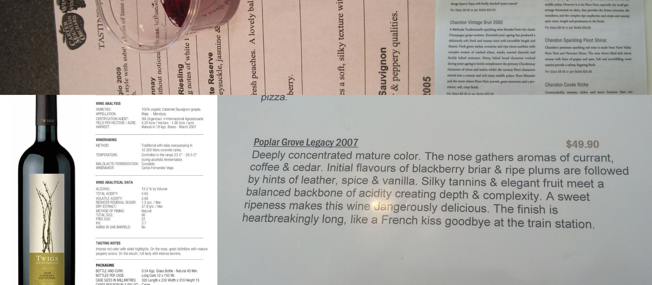 Photo for: Wine Sell Sheets