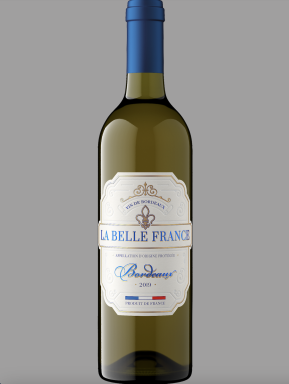 Logo for: LA BELLE FRANCE BORDEAUX BLANC