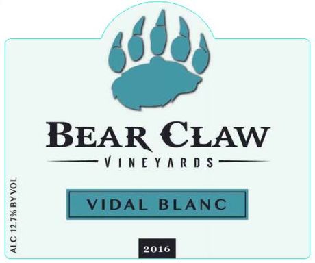Logo for: Bear Claw Vidal Blanc