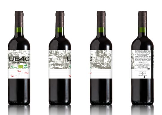 Logo for: UB40 Red Red Wine ORGANIC/VEGAN