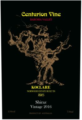 Logo for: Koclare 1915 Centurion Vine Shiraz