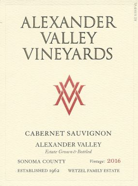 Logo for: Alexander Valley Vineyards Estate Cabernet Sauvignon
