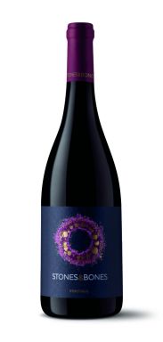 Logo for: Stones & Bones, red, 2019