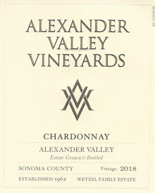 Logo for: Alexander Valley Vineyards Estate Chardonnay