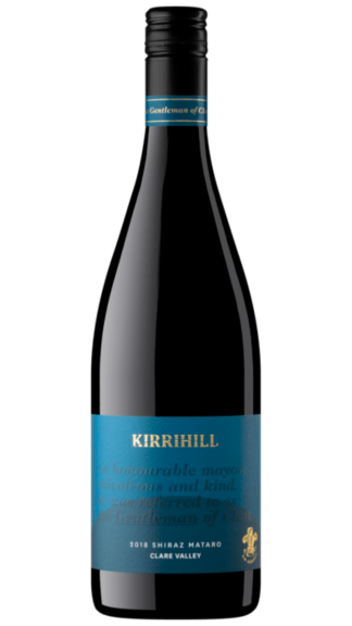 Photo for: Kirrihill 2018 E.B.'s The Gentleman Clare Shiraz Mataro