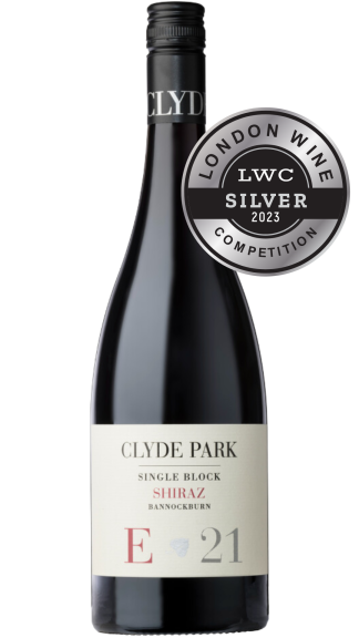 Photo for: Clyde Park 2021 single Block E Shiraz