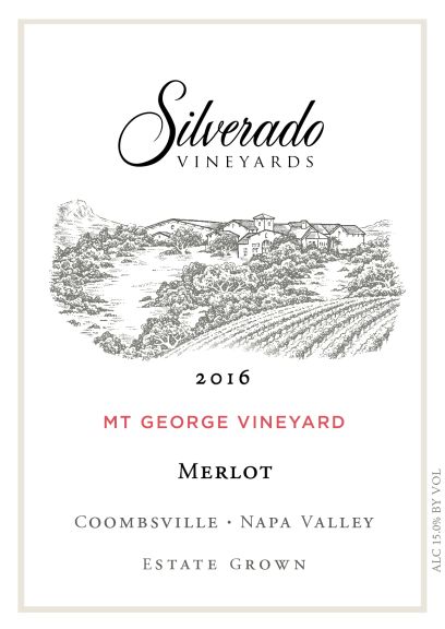 Photo for: Silverado Vineyards Mt. George Vineyard Merlot