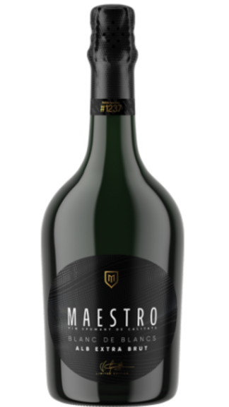 Photo for: Sparkling Wine Maestro Blanc de Blancs White Extra Brut