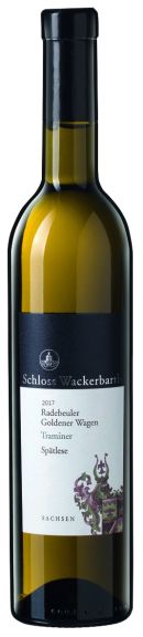 Photo for: Schloss Wackerbarth - 2017 Goldener Wagen Traminer Spätlese