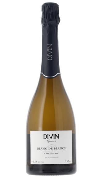 Photo for: Divin Vigneron Chenin Sparkling Blanc de Blancs 0.5%