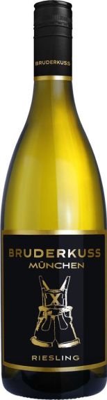 Photo for: Bruderkuss Weißwein Riesling Lederhose