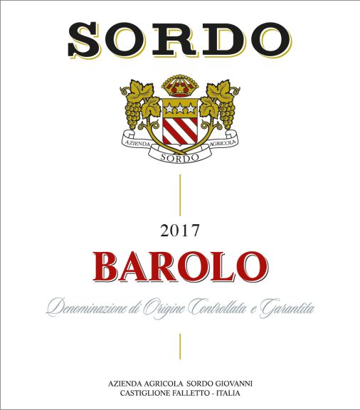 Photo for: Sordo Barolo DOCG 2017