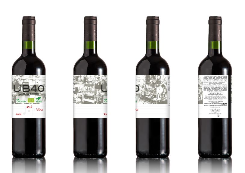 Photo for: UB40 Red Red Wine ORGANIC/VEGAN