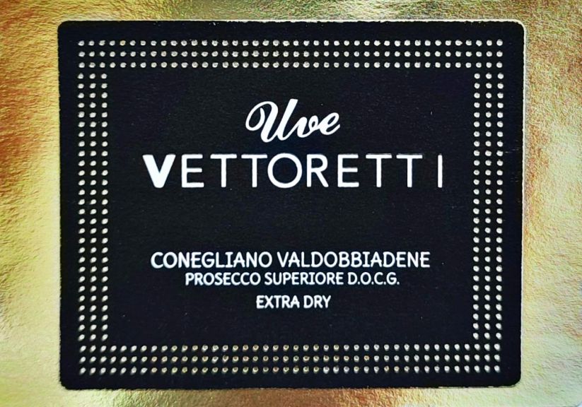 Photo for: Uve Vettoretti Conegliano Valdobbiadene Prosecco Superiore DOCG Extra Dry